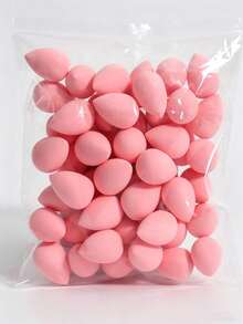 50/20/10/1pc Mini Makeup Blending Sponges, Perfect For Liquid, Cream And Powder Foundations, Multiple Colors Available, Latex-Free, Dry And Wet Use, Suitable For All Skin Types - Multicolor - View 8