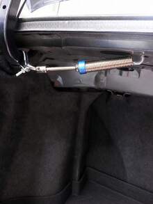 Einstellbare blaue Metall-Kofferraumdeckel-Lift-Unterstützungsfeder, Kofferraumdeckel-Hebehilfe, Kfz-Zubehör, geeignet für Limousinen ohne hydraulische Hebehilfe, praktisches Autozubehör - Verschiedenfarbig - Übersicht 5