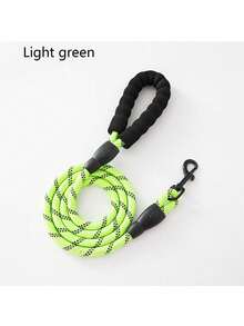 Reflective Nylon Pet Leash, Suitable For Cats And Dogs, Anti-Escape, Foam Handle Comfortable To Hold, Reflective Round Rope, Durable And Comfortable, Suitable For Outdoor Walking And Travel - Multicolor - View 12
