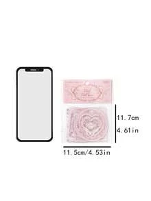 10pcs/Pack Floral Border Themed Stickers For Scrapbooking, Vintage Creative Aesthetic Sticker Decals, DIY Decorative Craft Material, Holiday Gift, Personalized Scrapbook School Supplies - 2. the Ring Of Green - View 11