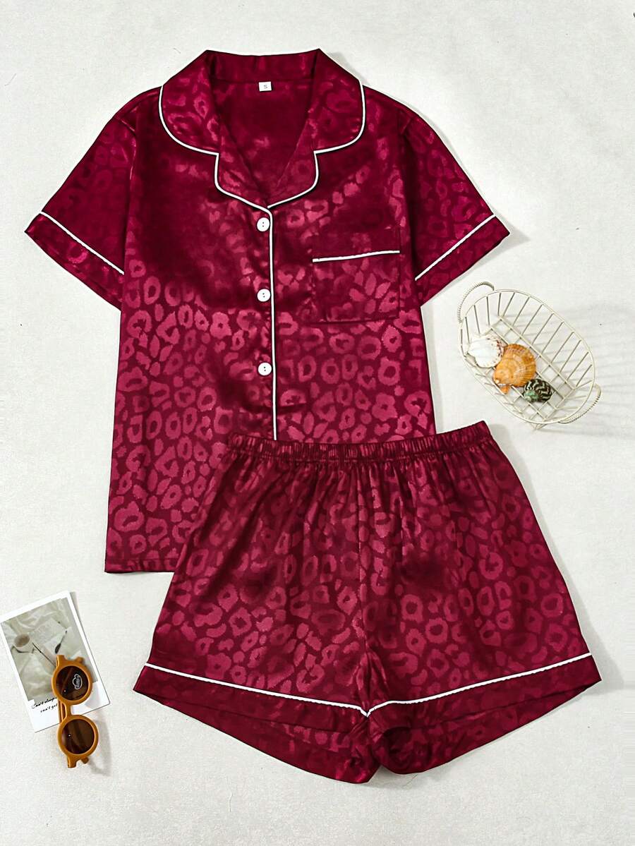 Luxurious Women's Silk Satin Pajama Set, Soft& Alluring Design, Ultimate Comfort Sleepwear, Perfect Gift For Her Or Mom