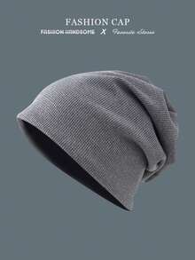 1pc Men's Dark Color Random Letter Print Breathable Soft Lightweight Headband/Neck Gaiter, Suitable For Spring, Summer, Autumn Daily Wear As Neck Warmer Or Sun Visor - Multicolor - View 8