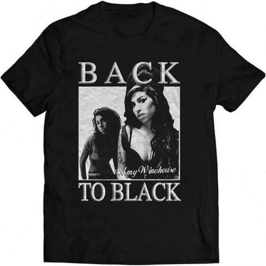Dam-T-shirts - Svart - Visa 1