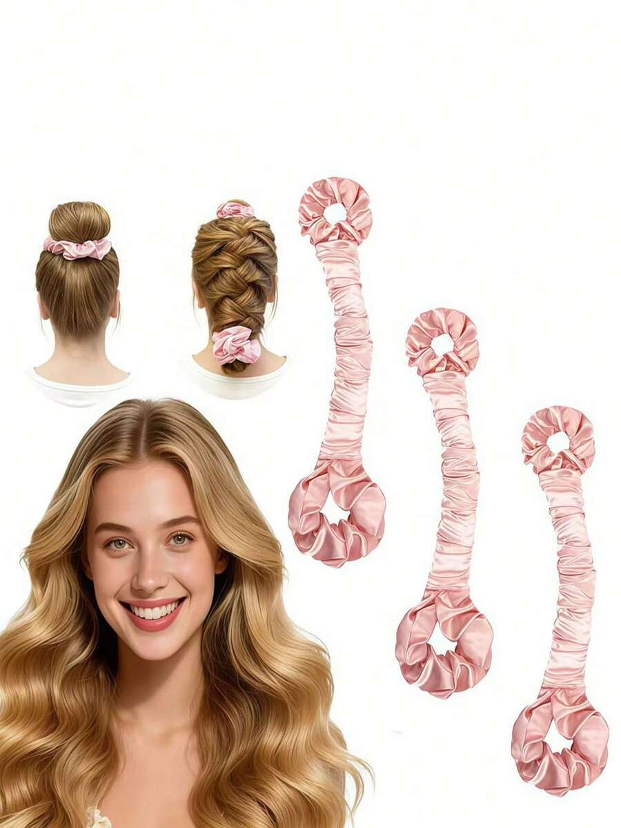 1 cái Uốn Tóc Không Dùng Nhiệt Bằng Satin, Máy Uốn Tóc Không Dùng Nhiệt Kèm Dây Buộc Tóc, Uốn Tóc Tiện Lợi, Bộ Dụng Cụ Tạo Kiểu Tóc, Dụng Cụ Uốn Tóc Không Dùng Nhiệt, Dụng Cụ Chăm Sóc Tóc Tiện Dụng, Que Uốn Tóc Bằng Bọt Biển, Dụng Cụ Chăm Sóc Tóc Khi Ngủ, Uốn Tóc, Đồ Dùng Cần Thiết Cho Mùa Học Tập, Đồ Dùng Cần Thiết Cho Du Lịch Và Kỳ Nghỉ, Phụ Kiện Tóc Nữ, Uốn Tóc, Salon Tóc, Phụ Kiện, Tiệc Tụ, Quà Tặng, Phụ Kiện, Dụng Cụ, Phụ Kiện Tóc Phòng Tắm, Quà Tặng Ngày Valentine, Quà Tặng Ngày của Mẹ. (Để Tạo Sóng Tóc Lớn) - nhiều màu - Xem 1