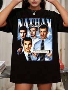 Nathan Fielder Vintage Shirt _ Unisex T-Shirt, Sweatshirt, Hoodie, Crewneck, Fan Tee Gift For Comedy Fans - Black - View 1