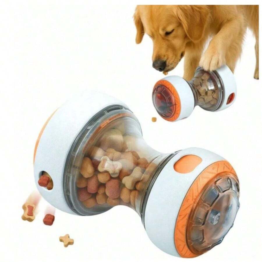 Đồ chơi phân phát thức ăn tương tác cho chó, bóng lăn lớn chống rò rỉ thức ăn, bóng nhai bền chắc giúp răng chắc khỏe, phù hợp với mọi giống chó, đồ chơi xếp hình giúp chó ăn chậm, đồ chơi huấn luyện ăn chậm, đồ chơi xếp hình cho thú cưng ăn. - Nhiều màu - Xem 1
