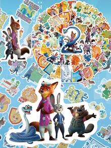 Disney | Bộ 50 miếng dán hình cáo, thỏ, Judy, Nick Wilde trong Zootopia 2, các nhân vật hoạt hình Disney dễ thương, thích hợp cho người lớn, dùng để dán sổ lưu niệm, nhật ký, xe hơi, bình nước, điện thoại, laptop, ván trượt, tranh graffiti sáng tạo, đàn guitar, hành lý, quà tặng tựu trường, sinh nhật, phần thưởng, Giáng sinh, Năm mới, Lễ Phục sinh, đồ dùng tiệc tùng, quà tặng tốt nghiệp, trang trí mùa lễ hội. - 1 Set - Xem 7