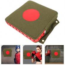 Colchoneta de Boxeo de Pared de Lona Resistente Tamaño Mediano Soporte de Pared para Boxeo Almohadilla Reutilizable para Entrenamiento y Artes Marciales en Casa - Colores surtidos - Ver 6