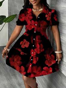 Women Plus Size Sports Dresses - Multicolor 2 - View 4