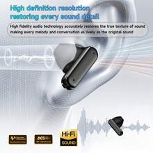 Auscultadores Semi-In-Ear TWS 2026 Novo Estilo, Bluetooth 6.0, Mini, para Desporto e Casais, Vídeo, 9D HIFI Stereo, Cortical, para Android e , Música, Telemóvel, Auriculares Inteligentes, para - Ver 7