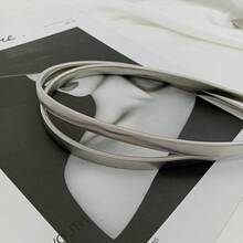 1pc Gold Color Elastic Metal Waist Belt For Women To Match Dresses, Coats For Daily And Party Use Summer, School Fall, Autumn, Halloween - Gold - View 9