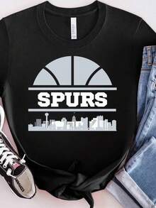 Women T-Shirts - Black - View 1