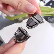 2/6/8/10Pcs Metal Lock Clasp, Bag Buckle, Handbag Shoulder Bag Wallet Tote Bag Closure Snap Button, Craft Packaging Decoration, Wallet Making, DIY Wallet Making - Multicolor - View 11