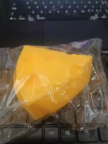 Juguete antiestrés de queso amarillo gigante de crecimiento lento, suave para apretar, decoración creativa de comida para fiesta y regalo de cumpleaños, 7-5cm - A - Ver 7