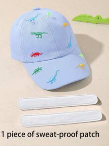 1pc Cute Embroidered Bear Pattern Baby Travel Sun Protection Baseball Cap, Infant Sun Hat For Outdoor, Beach, Travel, Wide Brim, Adjustable Size, Comfortable Breathable Soft, Daily Wear And Gift For Friends And Family - Multicolor - View 5