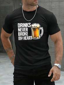 Men T-Shirts - Black - View 1