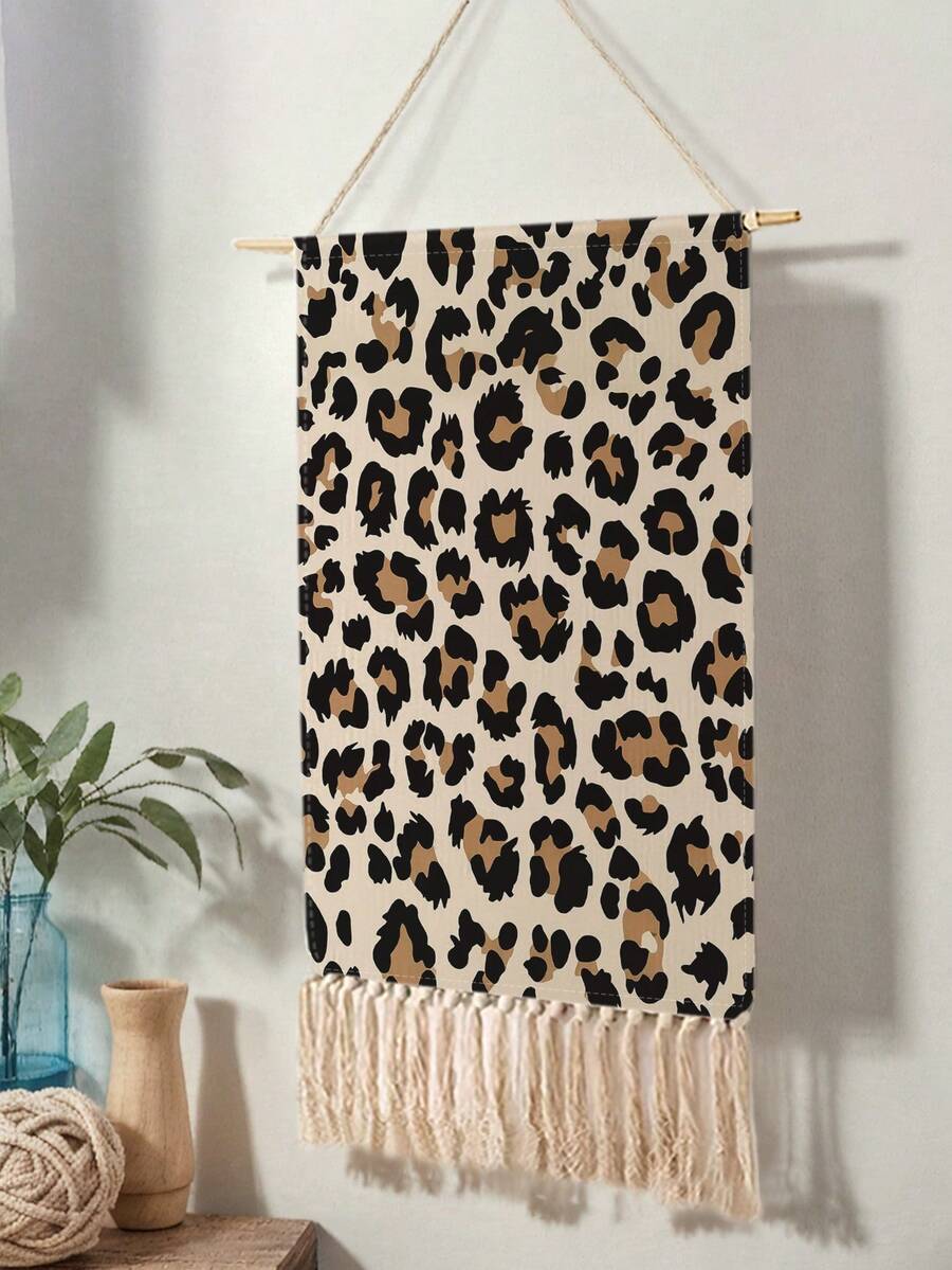 Heart, Leopard Print And Rainbow Patterns. Versatile For Living Room, Bedroom, Office, Party And More Occasions. Suitable For Room Styling, Bedroom Soft Furnishing And Wall Decor Arrangement. It Boasts Both Exquisite Appearance And Premium Texture, An Ideal Gift Choice For Housewarming, Birthdays And Graduation Gifts. - Leopard Print 122 & -406797 - View 1