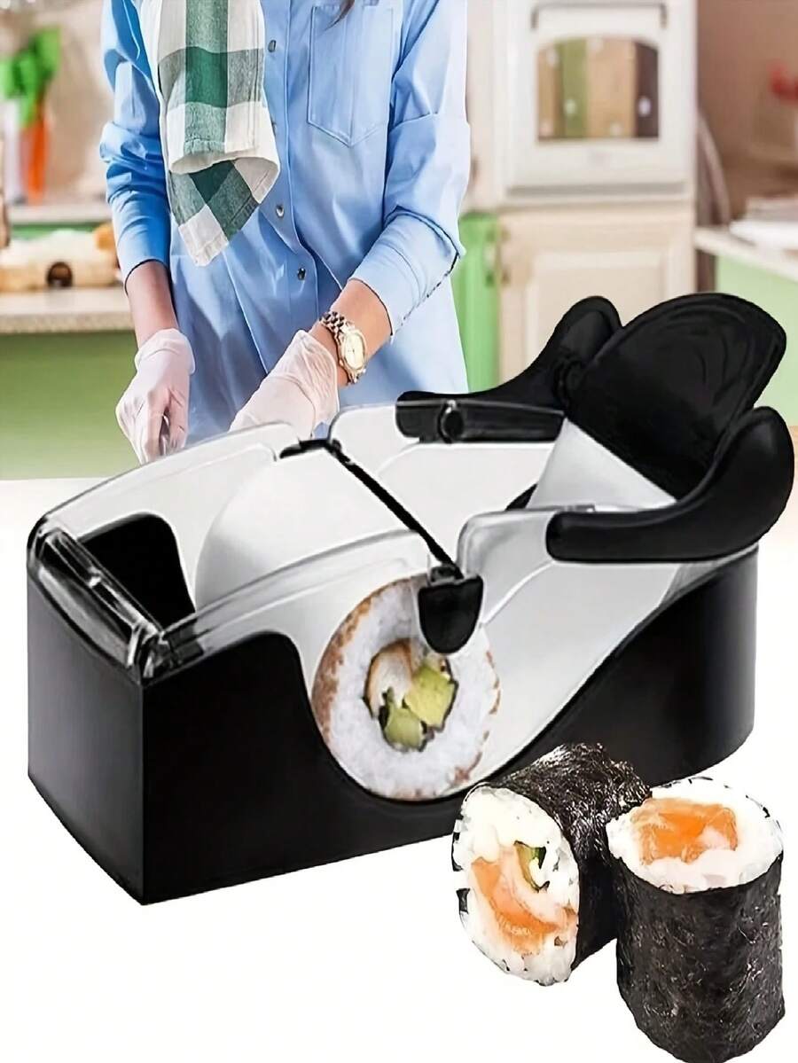 壽司製作器-壽司火箭發射器-壽司捲筒-壽司捲模具-壽司製作套組,簡單高效的壽司捲製 - 查看 1