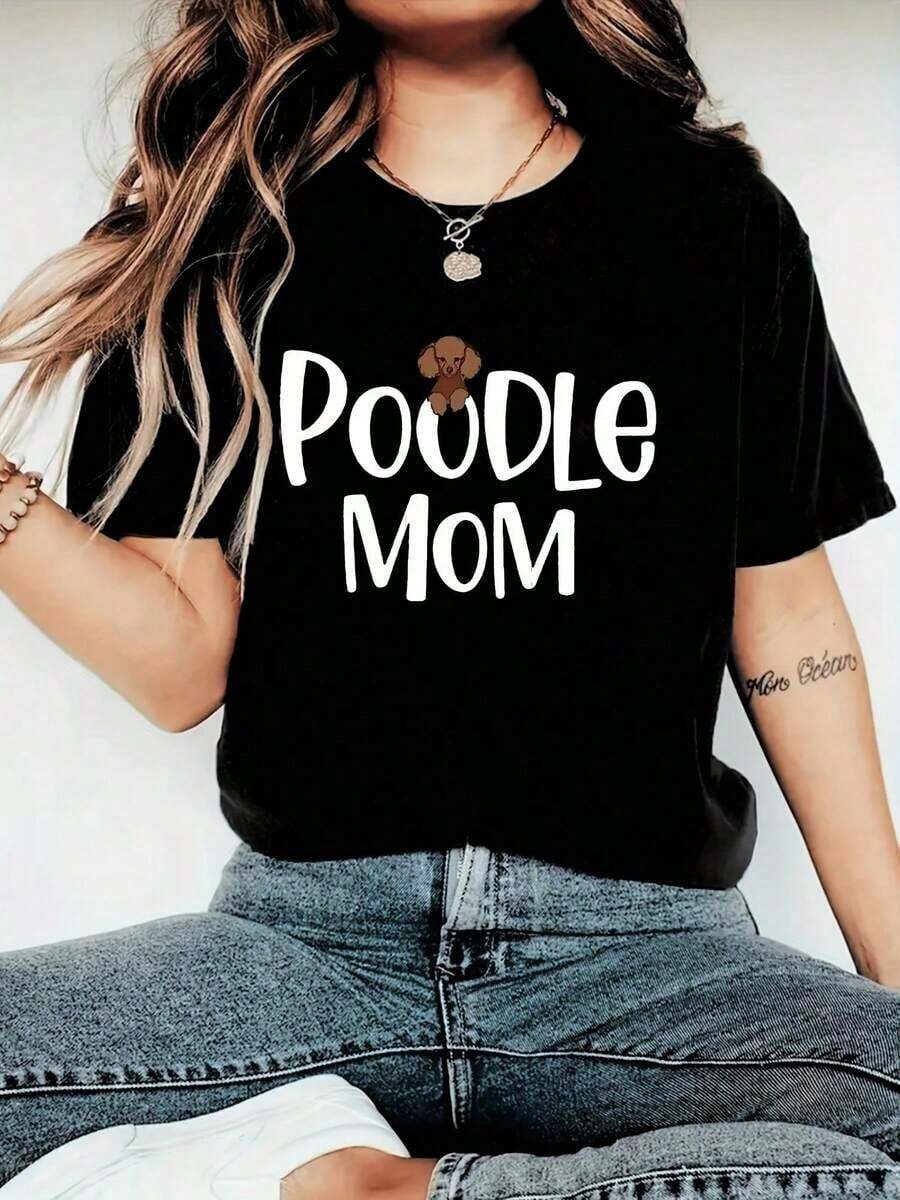 Camiseta de mujer moderna, informal, para fiestas y para estar en casa, 100% algodón, corte holgado. . De corte holgado. Camiseta de manga corta para mujer con estampado gráfico elegante y artístico de cola de gallo, top casual de verano, lavable a máquina, camiseta ligera para primavera-verano NC-11855. Camisetas de mujer, moda de primavera, estilo relajado, ajuste cómodo, estilo vintage urbano, unisex, holgada, de algodón, manga corta, cuello redondo, blusas casuales. - Negro 1 - Ver 1