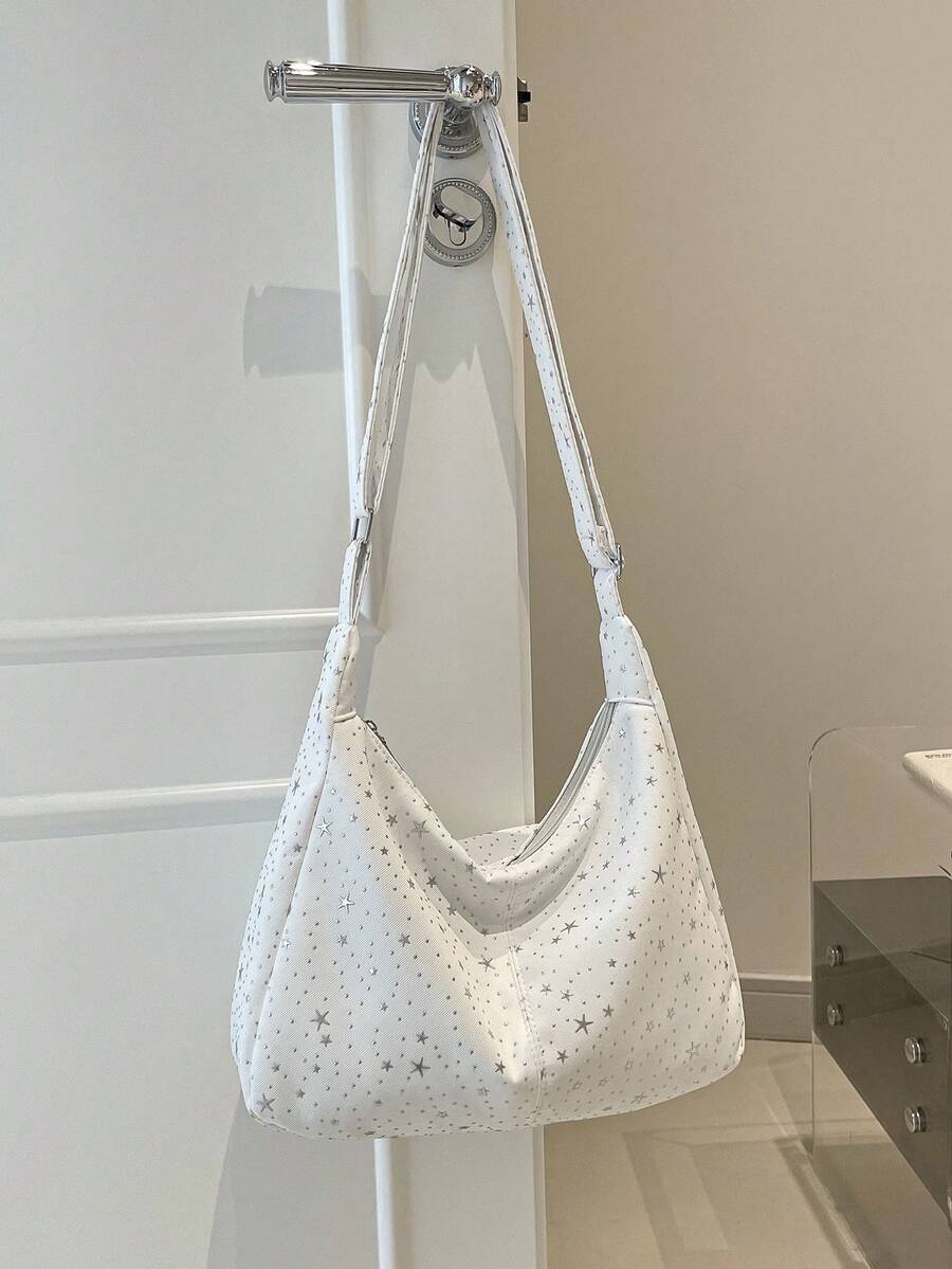 Fashionable Large Tote Bag For Women, New Design Shoulder Bag, Chic Handbag - White - View 1