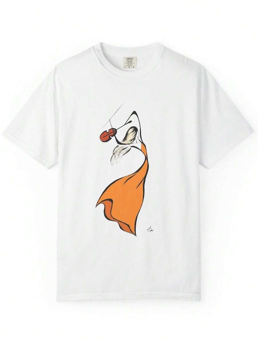 Ilustracin de Red Fox SC1Arf T1S1Hirt Minimal Fox Face Art