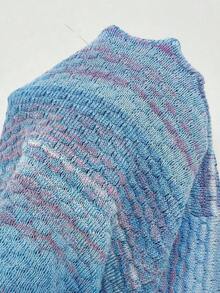 Women Sweater Dresses - 藍色 - 查看 4