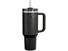 STANLEY Quencher H2.0 Flowstate 3-Position Lid 40oz Tumbler With Straw, Black - Black - View 1