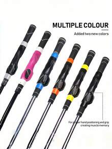 1 Set Of Golf Club Training Equipment - Enhance Grip Strength For Precise And Stable Swing - Designed Specifically For Right-Handed Players | Available In Multiple Colors - The Perfect Gift For Beginner Golfers, And Stable - Multicolor - View 5