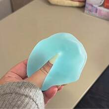 1个海洋蓝麦芽糖可塑形挤压减压玩具，柔软Q弹指尖玩具 - 彩色 - 查看 5