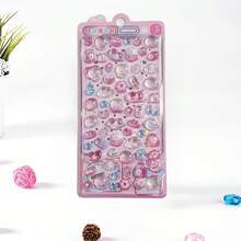 1 miếng dán lấp lấp nhẹ, thích hợp cho điện thoại, bình nước, sổ tay - Miếng dán nhựa tự dính, bóng bẩy với họa tiết động vật và trái tim dễ thương, không cần cắt, dễ bóc và dán, miếng dán bong bóng 3D. - Nhiều màu sắc (kiểu dáng/bao bì ngẫu nhiên) - Xem 11