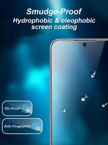 MSRI 4片高清屏幕保护膜，适用于三星Galaxy S20 FE/S21 FE/A02/A02S/A03/A23/A24/A25/A31/A72/S24 FE/A06/A06/A36/A56/A26/A17/A07/S26 Ultra/S26 Plus/S25/S25 Ultra/S25 Plus/S26系列，防刮花、防水、防指纹 - 無色 - 查看 8