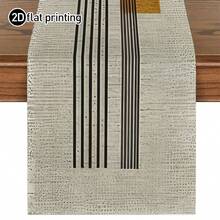 1pc Bohemian Style Microwave Dust Cover, Protective Cover, Rectangular Tablecloth, Washable, Suitable For Family Dinner, Coffee Table, Durable Kitchen And Dining Room Decor, Dining Table Decor For Party And Scene Decoration, Home Decor, Kitchen Dining Table Runner, Outdoor Patio Table Runner Decor, Fireplace Mantel Scarf - Multicolor - View 13