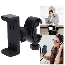Phone Stand, Aluminum Alloy Phone Mount Bracket, Suitable For Desk Tube And Most Smartphones - View 7