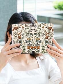 极简植物叶子印花保护套，适用于 Kindle NK 11/Kindle 儿童版/Kindle Paperwhite 5、Kindle 2024，轻巧便捷，具备自动唤醒/睡眠功能，完美贴合保护您的阅读设备，是送给孩子/家人的理想礼物。 - 彩色 - 查看 7