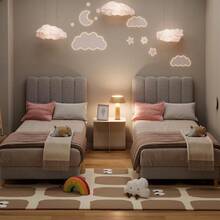 Cama plataforma tapizada para niñas - Cabecera de terciopelo rosa - Listones de madera resistentes - Diseño silencioso, fácil montaje, sin somier - GRIS TWIN-XL - Ver 2