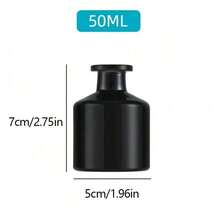 1/2pcs 50ml Empty Home Fragrance Diffuser Bottle, Party Gift, Glass Container, Reed Essential Oil, For Office Decoration, For DIY Diffuser Replacement Set, Party Gift, Glass Container Reed Decoration Office (No Cap) - 50ML - View 5