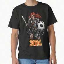 Mundial 2026 - Diseño Original de Rubén Santiago - Camiseta Deportiva - Negro - Ver 6