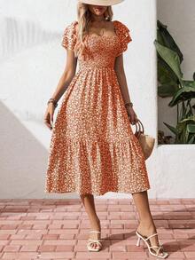 Lolita Dresses - Burnt Orange - View 5