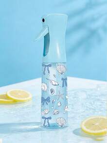 Seestern & Muschel Muster PET Nachfüllbare Reise Sprühflasche, professionelle Hochdruck Zerstäuber Sprühflasche, 200/300ml Hochdruck kontinuierliche automatische Vakuum Fein-Nebel Sprühflasche, Haarstyling Werkzeug, Haarpflegeprodukt, Zubehör, Reiseartikel - Verschiedenfarbig - Übersicht 5