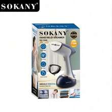 SOKANY 11046 多功能手持蒸汽熨燙刷，1700W 高功率，360ml 大容量，附 LED 顯示螢幕，適合居家使用，為商務人士設計的居家助手 - 藍白色 - 查看 7