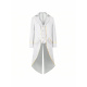 White Tuxedo With Gold Trim
