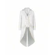 White Tuxedo With Gold Trim