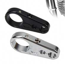25mm Abrazadera universal para manillar de motocicleta, soporte de cable de freno y embrague para piezas modificadas y de ajuste de Suzuki Kawasaki - A - Ver 1