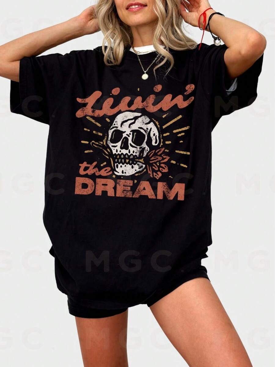 Women T-Shirts - Black - View 1