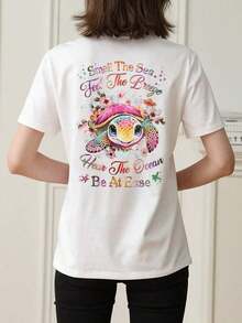 Women T-Shirts - Weiss - View 2