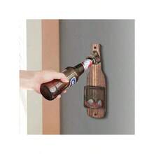 (Free Shipping)1 Pieza Abridor De Botellas De Cerveza, Para Uso En Fiestas, Removedor Manual De Tapas De Botellas, Herramienta Para Abrir Botellas De Cerveza, Abrebotellas De Vino Pequeño, Apto Para Exteriores, Jardines, Bares Y Hogar - Bronze - View 12