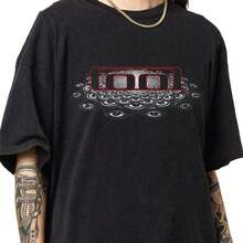 Women T-Shirts - Black - View 1