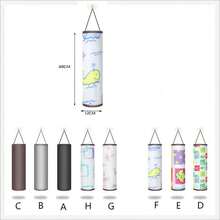 33 Styles Grocery Bag Holder Plastic Bag Dispenser Storage Pouch Garbage Bag- Organizer Home Kitchen Daily Tools Accessories - Màu đen - 10x47cm - Xem 6