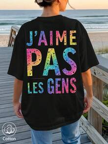 Women T-Shirts - Black - View 3