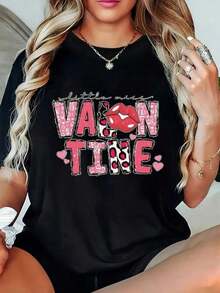 Camiseta con Estampado de Mariposa Vibrante de Wo'S |   Camiseta casual de manga corta con cuello redondo y diseño de la bandera mexicana, ligera para primavera y verano, tela transpirable, estampada para el verano. - Negro - Ver 6